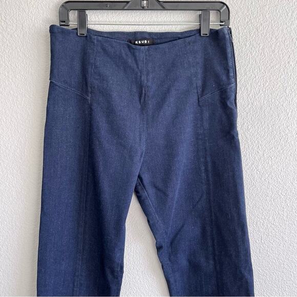 Ksubi Luna Legging Moonlight Pocketless Stretch Zippered Ankle Jeans - Picture 2 of 12